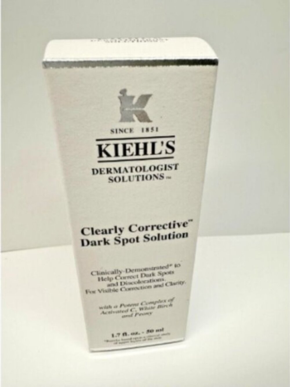 Kiehl's ~ Clearly Corrective Dark Spot Solution ~ 1.7 Fl ozNew